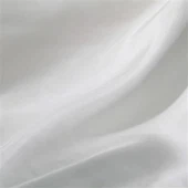 Bijela svilena satenska tkanina
